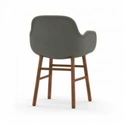 Normann Copenhagen Normann Form Walnut Lehnstuhl Textil-gepolstert Fame - H 80 X B 56 X T 52 Cm - Grey 61136 2 Normann Copenhagen Normann Form Walnut Lehnstuhl Textil-gepolstert Fame - H 80 X B 56 X T 52 Cm - Grey 61136 -qeeboo shop unnamed file 1070