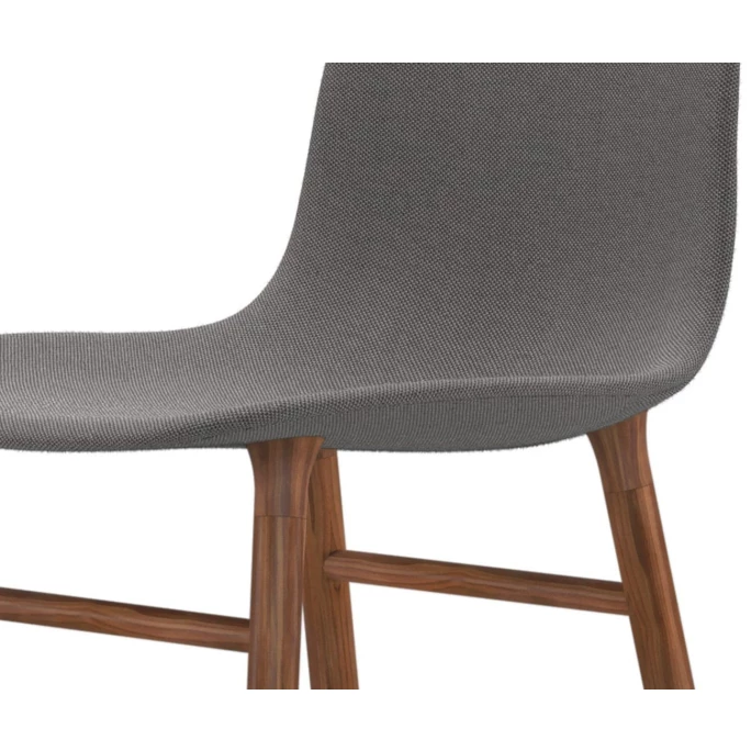 Normann Form Walnut Stuhl Textil-gepolstert breeze fusion - H 80 x B 48 x T 52 cm - grey 4003 Normann Copenhagen Normann Form Walnut Stuhl Textil-gepolstert Breeze Fusion - H 80 X B 48 X T 52 Cm - Grey 4003 -qeeboo shop unnamed file 1283