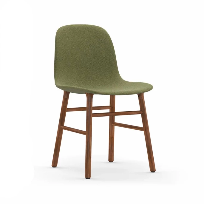 Normann Form Walnut Stuhl Textil-gepolstert breeze fusion - H 80 x B 48 x T 52 cm - green - 4803 Normann Copenhagen Normann Form Walnut Stuhl Textil-gepolstert Breeze Fusion - H 80 X B 48 X T 52 Cm - Green - 4803 -qeeboo shop unnamed file 1295