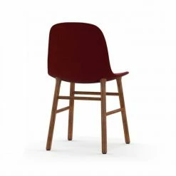Normann Copenhagen Normann Form Walnut Stuhl Textil-gepolstert Breeze Fusion - H 80 X B 48 X T 52 Cm - Red 4401 2 Normann Copenhagen Normann Form Walnut Stuhl Textil-gepolstert Breeze Fusion - H 80 X B 48 X T 52 Cm - Red 4401 -qeeboo shop unnamed file 1301