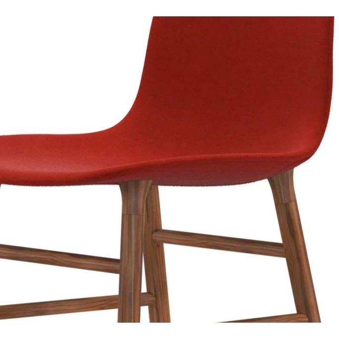 Normann Form Walnut Stuhl Textil-gepolstert remix - H 80 x B 48 x T 52 cm - red 643 Normann Copenhagen Normann Form Walnut Stuhl Textil-gepolstert Remix - H 80 X B 48 X T 52 Cm - Red 643 -qeeboo shop unnamed file 1330