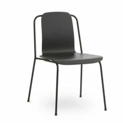 Normann Copenhagen Studio Chair Stuhl - H 81 X L 60 X T 57,5 Cm - Black