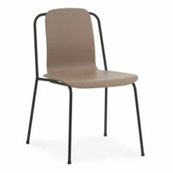 Normann Copenhagen Studio Chair Stuhl - H 81 X L 60 X D 57,5 Cm - Sitzhöhe 44 Cm - Brown
