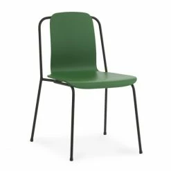 Normann Copenhagen Studio Chair Stuhl - H 81 X L 60 X D 57,5 Cm - Sitzhöhe 44 Cm - Green