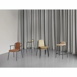 Normann Copenhagen Studio Armchair Stuhl - H 81 X L 60 X D 57,5 Cm - Sitzhöhe 44 Cm - Brown 2 Normann Copenhagen Studio Armchair Stuhl - H 81 X L 60 X D 57,5 Cm - Sitzhöhe 44 Cm - Brown -qeeboo shop unnamed file 1717