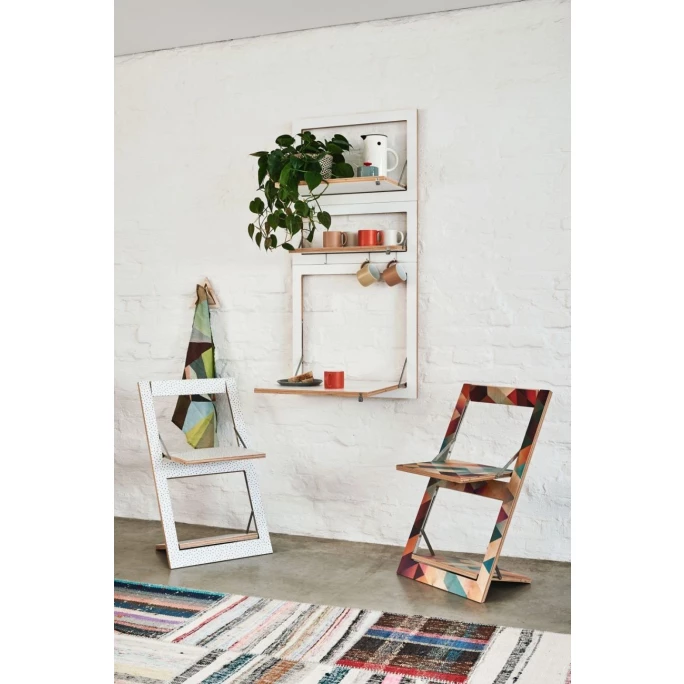 AMBIVALENZ Fläpps Watercolor Dots by Kind of Style Klappstuhl - H/B/T 75 x 47 x 45 cm - Watercolor Dots AMBIVALENZ Fläpps Watercolor Dots By Kind Of Style Klappstuhl - H/B/T 75 X 47 X 45 Cm - Watercolor Dots -qeeboo shop unnamed file 1806