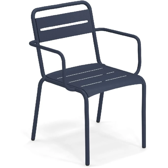 emu STAR Armlehnstuhl 2er Set - 2 Stühle à 81 x 58 x 61 cm - dunkelblau Emu STAR Armlehnstuhl 2er Set - 2 Stühle à 81 X 58 X 61 Cm - Dunkelblau -qeeboo shop unnamed file 188