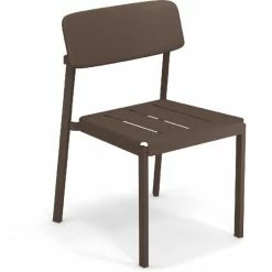 Emu SHINE Stuhl 4er Set - 4 Stühle à 78 X 50 X 55 Cm - Indischbraun