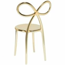 Qeeboo Ribbon Chair Metall Finish Stuhl - 45,5 X 49,5 X 83,5 Cm - Gold 2 Qeeboo Ribbon Chair Metall Finish Stuhl - 45,5 X 49,5 X 83,5 Cm - Gold -qeeboo shop unnamed file 2228