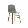 Normann Copenhagen Form Walnut Stuhl - H 80 X B 48 X T 52 Cm - Grey / Walnuss