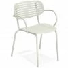 Emu MOM Armlehnstuhl 4er Set - 4 Stühle à 76 X 58,5 X 56 Cm - Weiß
