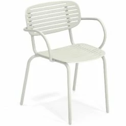 Emu MOM Armlehnstuhl 4er Set - 4 Stühle à 76 X 58,5 X 56 Cm - Weiß