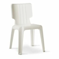 Depot 4 Design Depot4Design WAIT Stuhl - 47,5x77,x54 Cm - Weiß