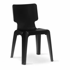 Depot 4 Design Depot4Design WAIT Stuhl - 47,5x77,x54 Cm - Schwarz