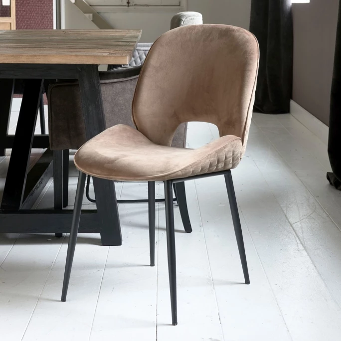 Rivièra Maison Classic Esszimmerstuhl - 64x64x91 cm - golden mink Riviera Maison Rivièra Maison Classic Esszimmerstuhl - 64x64x91 Cm - Golden Mink -qeeboo shop unnamed file 2530