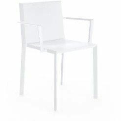 Vondom QUARTZ Stuhl Mit Armlehnen - 4er Set - 4er Set - 52x57x79 Cm - Weiß