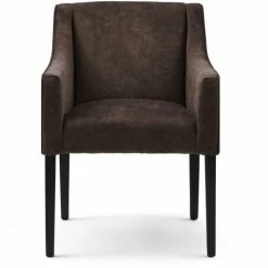 Riviera Maison Rivièra Maison Savile Row Esszimmerstuhl - 61x61x86 Cm - Cacao