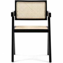 Riviera Maison Rivièra Maison St. Moritz Esszimmerstuhl - 59x59x78 Cm - Black