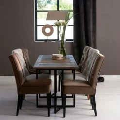 Riviera Maison Rivièra Maison The Jade Esszimmerstuhl - 48x64x95 Cm - Golden Mink 7 Riviera Maison Rivièra Maison The Jade Esszimmerstuhl - 48x64x95 Cm - Golden Mink -qeeboo shop unnamed file 2583