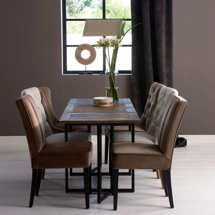 Rivièra Maison The Jade Esszimmerstuhl - 48x64x95 cm - golden mink Riviera Maison Rivièra Maison The Jade Esszimmerstuhl - 48x64x95 Cm - Golden Mink -qeeboo shop unnamed file 2583