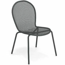 Emu RONDA Stuhl 4er Set - 4 Stühle à 85 X 59 X 63 Cm - Antikeisen