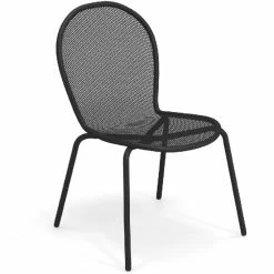 Emu RONDA Stuhl 4er Set - 4 Stühle à 85 X 59 X 63 Cm - Schwarz