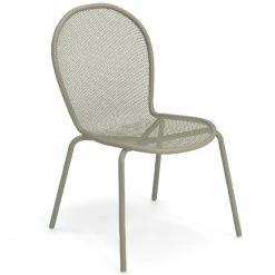 Emu RONDA Stuhl 4er Set - 4 Stühle à 85 X 59 X 63 Cm - Grau