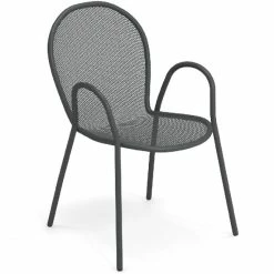 Emu RONDA Armlehnstuhl 4er Set - 4 Stühle à 82 X 60 X 65 Cm - Antikeisen