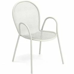 Emu RONDA Armlehnstuhl 4er Set - 4 Stühle à 82 X 60 X 65 Cm - Weiß