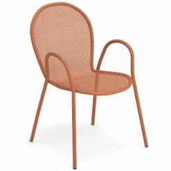 Emu RONDA Armlehnstuhl 4er Set - 4 Stühle à 82 X 60 X 65 Cm - Ahornrot