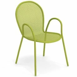 Emu RONDA Armlehnstuhl 4er Set - 4 Stühle à 82 X 60 X 65 Cm - Grün