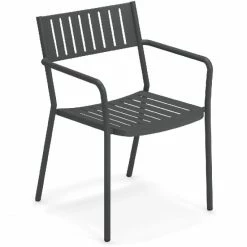 Emu BRIDGE Armlehnstuhl 4er Set - 4 Stühle à 83 X 56 X 58 Cm - Antikeisen