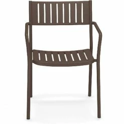 Emu BRIDGE Armlehnstuhl 4er Set - 4 Stühle à 83 X 56 X 58 Cm - Indischbraun -qeeboo shop unnamed file 2671