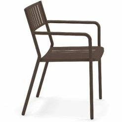 Emu BRIDGE Armlehnstuhl 4er Set - 4 Stühle à 83 X 56 X 58 Cm - Indischbraun -qeeboo shop unnamed file 2672