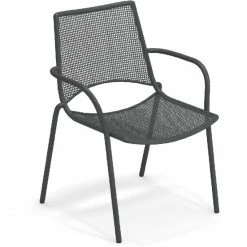 Emu ALA Armlehnstuhl 4er Set - 4 Stühle à 86 X 57 X 58 Cm - Antikeisen