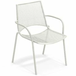 Emu ALA Armlehnstuhl 4er Set - 4 Stühle à 86 X 57 X 58 Cm - Weiß