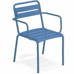 Emu STAR Armlehnstuhl 2er Set - 2 Stühle à 81 X 58 X 61 Cm - Marineblau