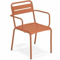 Emu STAR Armlehnstuhl 2er Set - 2 Stühle à 81 X 58 X 61 Cm - Ahornrot