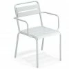 Emu STAR Armlehnstuhl 2er Set - 2 Stühle à 81 X 58 X 61 Cm - Eisweiß