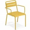 Emu STAR Armlehnstuhl 2er Set - 2 Stühle à 81 X 58 X 61 Cm - Curry-gelb