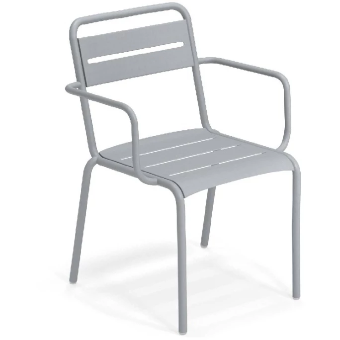 emu STAR Armlehnstuhl 2er Set - 2 Stühle à 81 x 58 x 61 cm - wolkengrau Emu STAR Armlehnstuhl 2er Set - 2 Stühle à 81 X 58 X 61 Cm - Wolkengrau -qeeboo shop unnamed file 2743