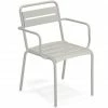 Emu STAR Armlehnstuhl 2er Set - 2 Stühle à 81 X 58 X 61 Cm - Zement