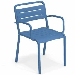 Emu URBAN Armlehnstuhl 4er Set - 4 Stühle à 81 X 56 X 55 Cm - Marineblau