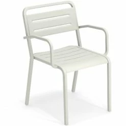 Emu URBAN Armlehnstuhl 4er Set - 4 Stühle à 81 X 56 X 55 Cm - Weiß