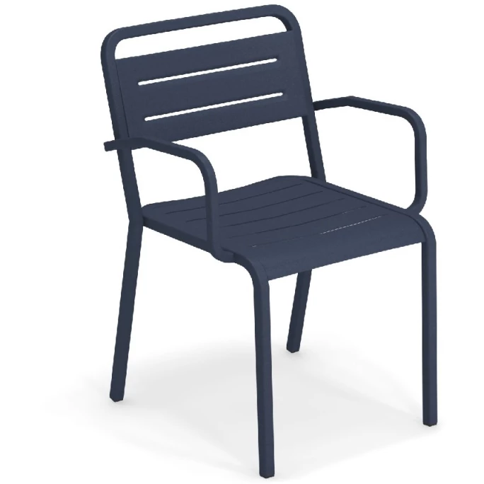 emu URBAN Armlehnstuhl 4er Set - 4 Stühle à 81 x 56 x 55 cm - dunkelblau Emu URBAN Armlehnstuhl 4er Set - 4 Stühle à 81 X 56 X 55 Cm - Dunkelblau -qeeboo shop unnamed file 2785