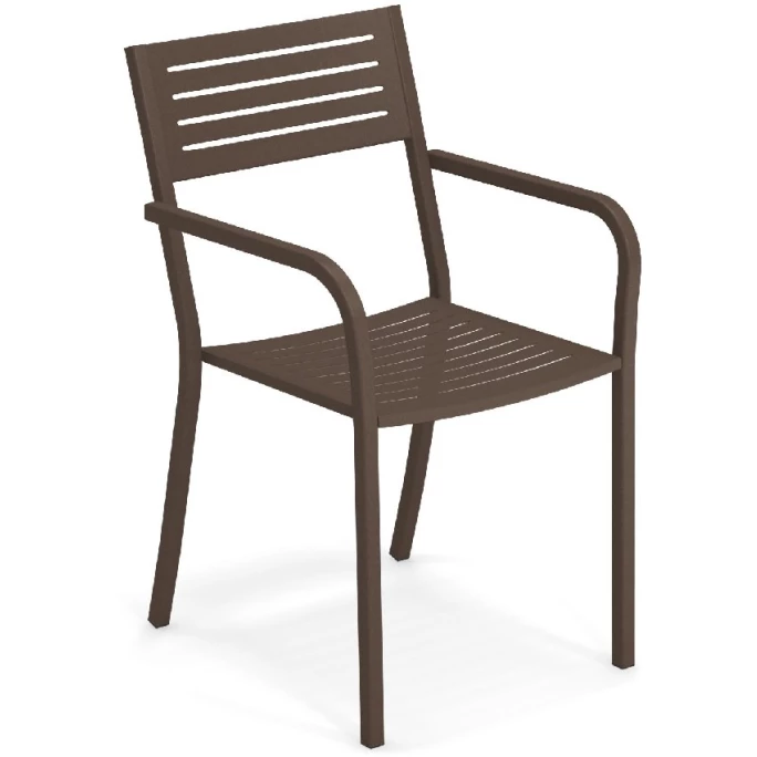 emu SEGNO Armlehnstuhl 4er Set - 4 Stühle à 84 x 52 x 53 cm - indischbraun Emu SEGNO Armlehnstuhl 4er Set - 4 Stühle à 84 X 52 X 53 Cm - Indischbraun -qeeboo shop unnamed file 2817