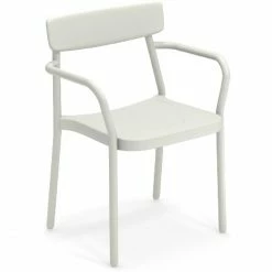 Emu GRACE Armlehnstuhl 4er Set - 4 Stühle à 78 X 58 X 52 Cm - Weiß