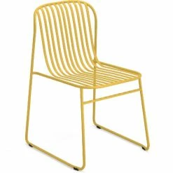 Emu RIVIERA Stuhl 4er Set - 4 Stühle à 78 X 50 X 56,5 Cm - Curry-gelb