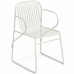 Emu RIVIERA Armlehnstuhl 4er Set - 4 Stühle à 78 X 52 X 56,5 Cm - Weiß