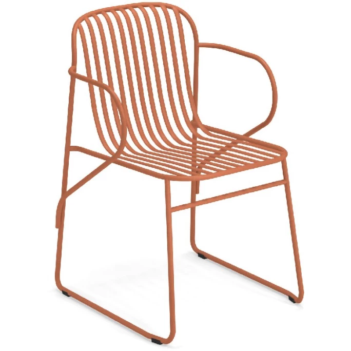 emu RIVIERA Armlehnstuhl 4er Set - 4 Stühle à 78 x 52 x 56,5 cm - ahornrot Emu RIVIERA Armlehnstuhl 4er Set - 4 Stühle à 78 X 52 X 56,5 Cm - Ahornrot -qeeboo shop unnamed file 2905